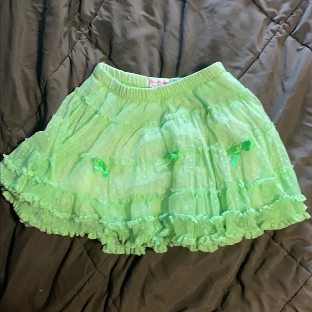 Green tutu skirt